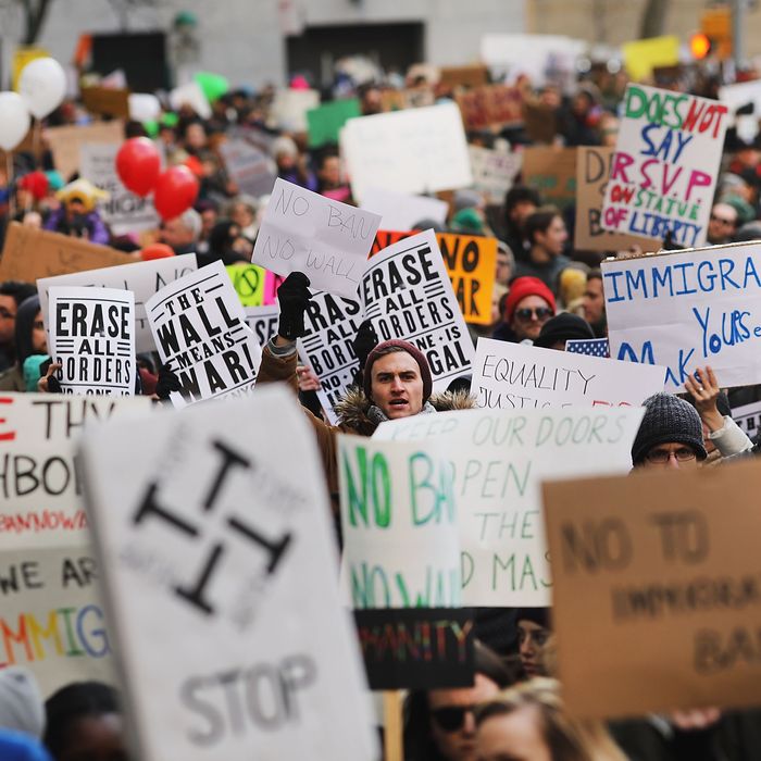 Protests Against Trump’s Travel Ban Break Out Across America