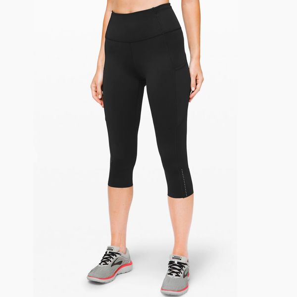 Lululemon Fast and Free High-Rise Crop II 19 Inch