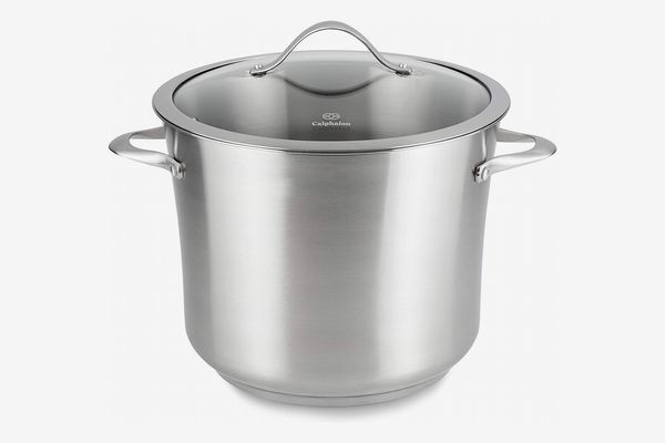 Calphalon Contemporary Stainless Steel Cookware, Stock Pot, 12-quart