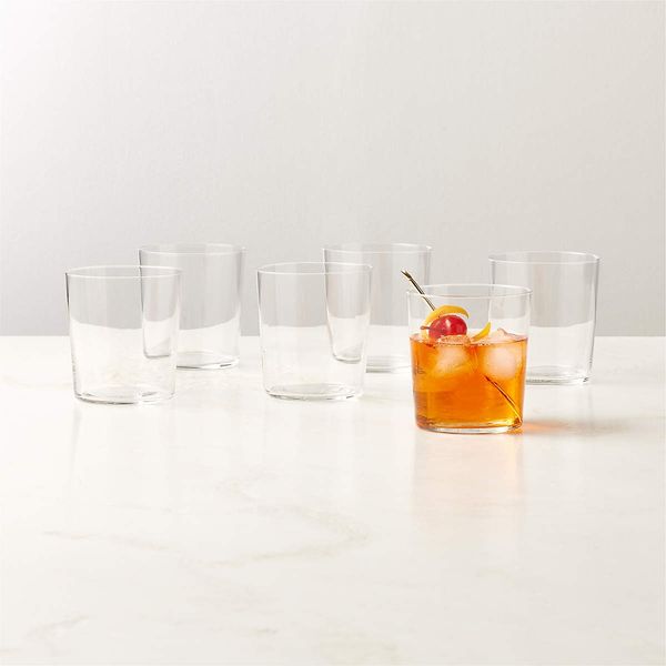 CB2 Marta Double Old Fashioned Glasses