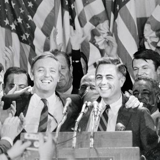 William Buckley Jr. Celebrating election Victory of His Brother