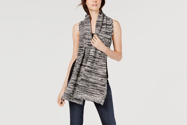 Eileen Fisher Printed Organic Cotton Scarf