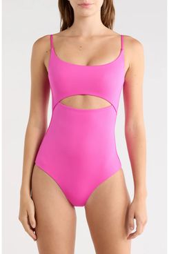 Left on Friday Peak Cutout One-Piece Swimsuit