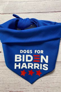 Dogs for Biden Harris Bandana