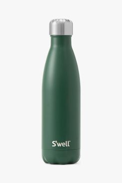 S'well Satin Vacuum Insulated Stainless Steel Drinks Bottle, 500ml, Green