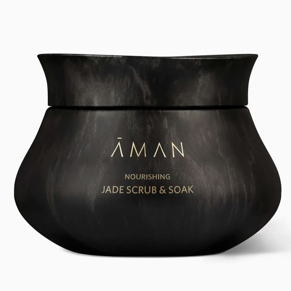 Aman Essentials Nourishing Jade Scrub and Soak