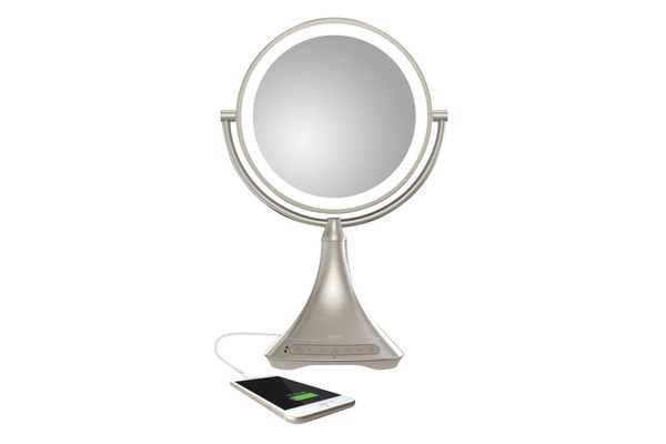 Ihome light store up mirror