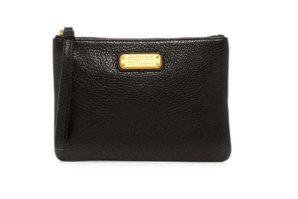 Marc by Marc Jacobs New Q Leather Wristlet Pouch
