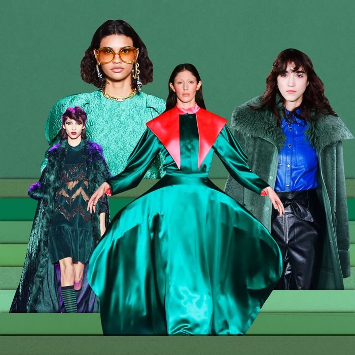 New York Fashion Week Color Trend: Emerald Green