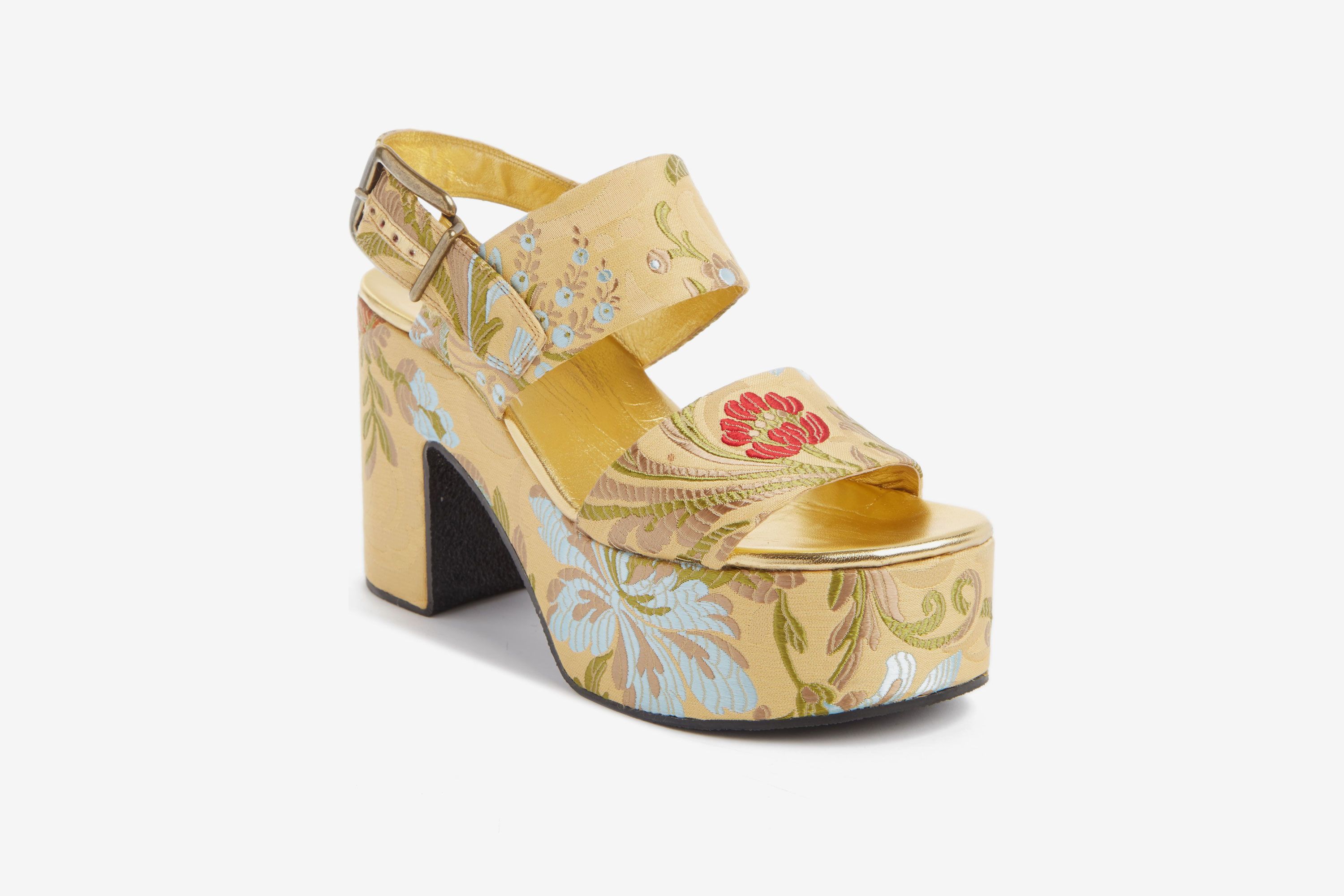 Shop Dries Van Noten Floral Boots