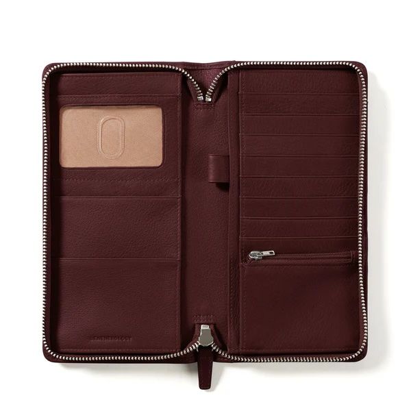 Leatherology Travel Zip Organizer Wallet
