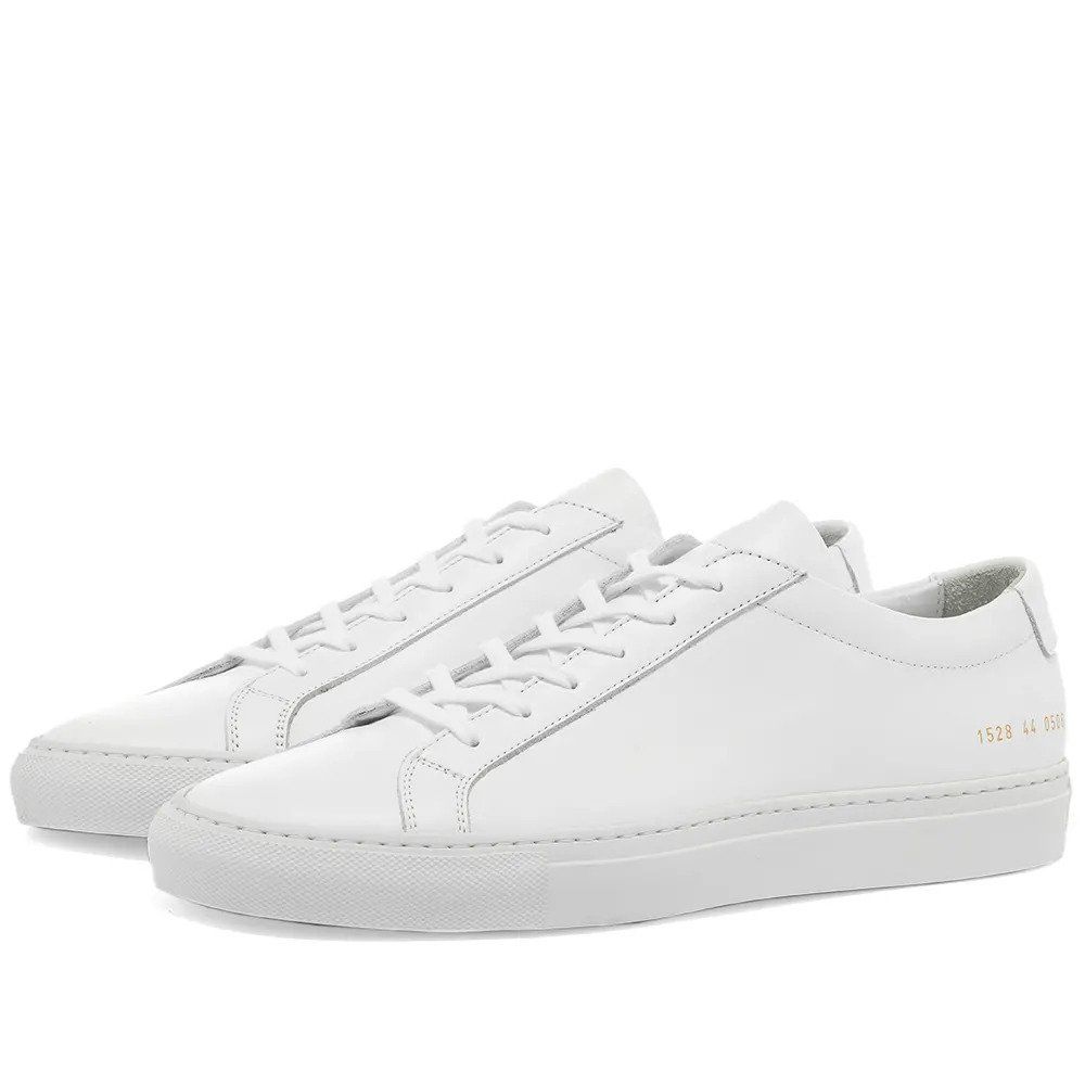 White Leather Shoes For Men