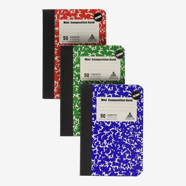 Mini Composition Book, Note Pad