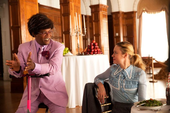 Get you a best friend who looks at you the way Samuel L. Jackson admires Brie Larson.