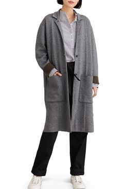 Alex Mill Wool Blend Sweater Coat