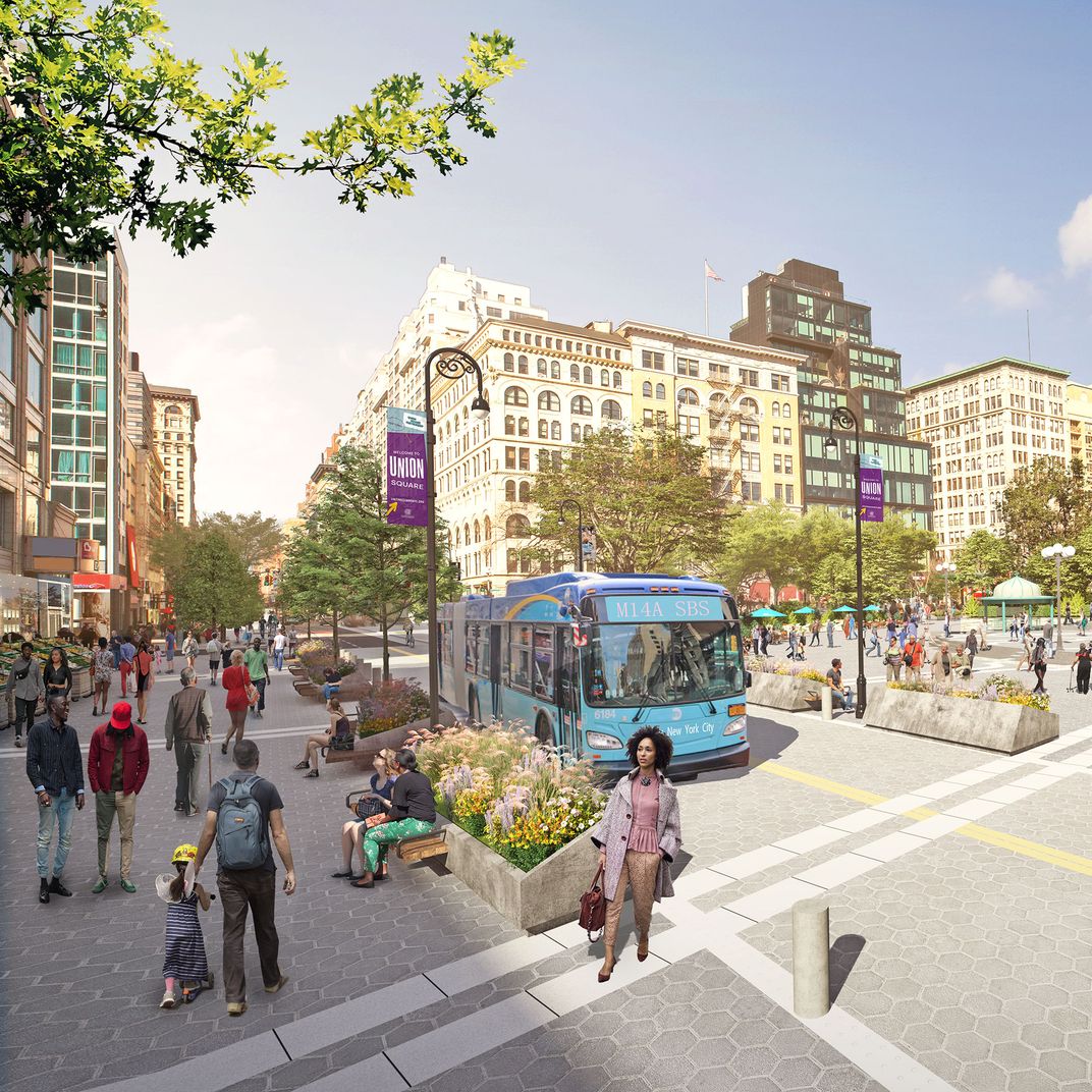 Union Square Plan A Bigger Greener Future For The Park