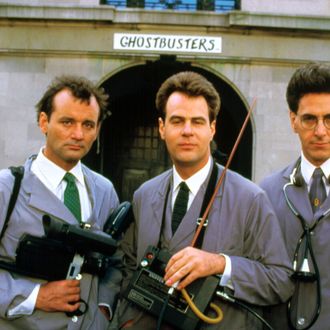 GHOSTBUSTERS, Bill Murray, Dan Aykroyd, Harold Ramis, 1984. (c) Columbia Pictures/ Courtesy: Everett Collection.