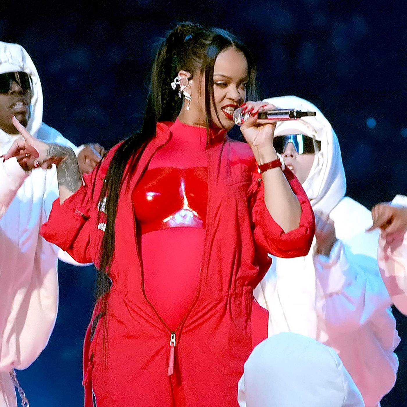 Rihanna hints at new music in Super Bowl halftime show teaser: Watch the  video - Good Morning America