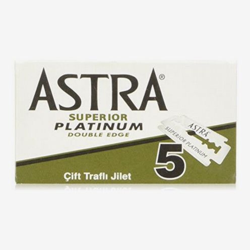 Astra Platinum Double Edge Razor Blades (100 Count)