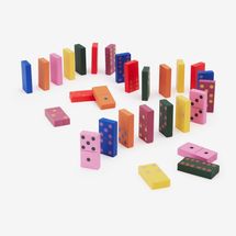 MoMA Design Store Technicolor Dominoes Game