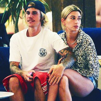 Justin Bieber and Hailey Baldwin.