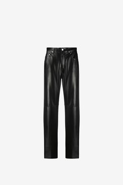 Nanushka Vinni Leather-Effect Trousers