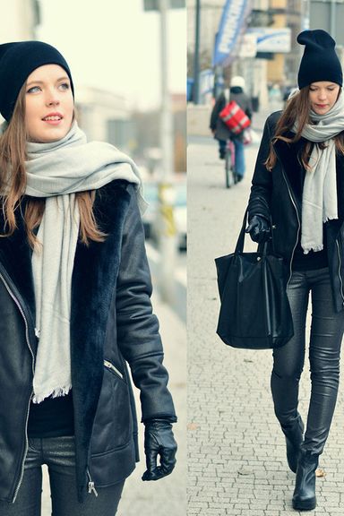 Best of the Week’s Style Blogs: Chunky Scarves
