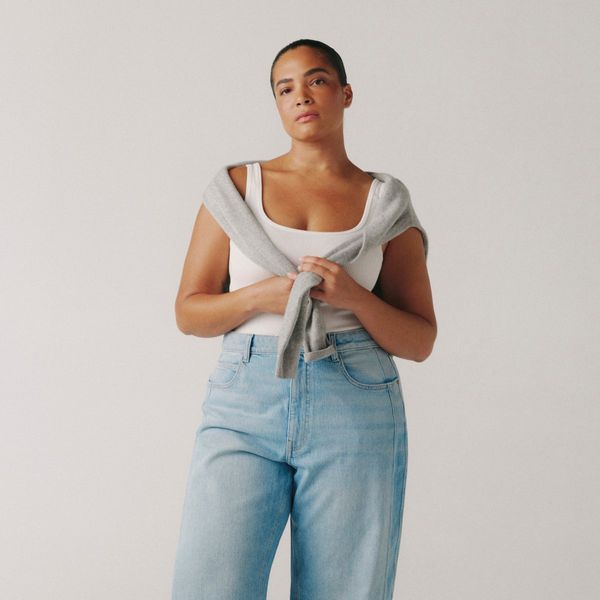 Warp and Weft BNA Plus Soft Curve Barrel Jeans