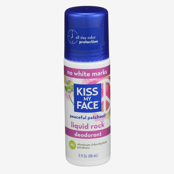 Kiss My Face No White Marks Liquid Rock Roll On Deodorant (Peaceful Patchouli, 88ml)