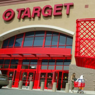 Customers leave Target August 14, 2003 in Springfield, Virgina. 