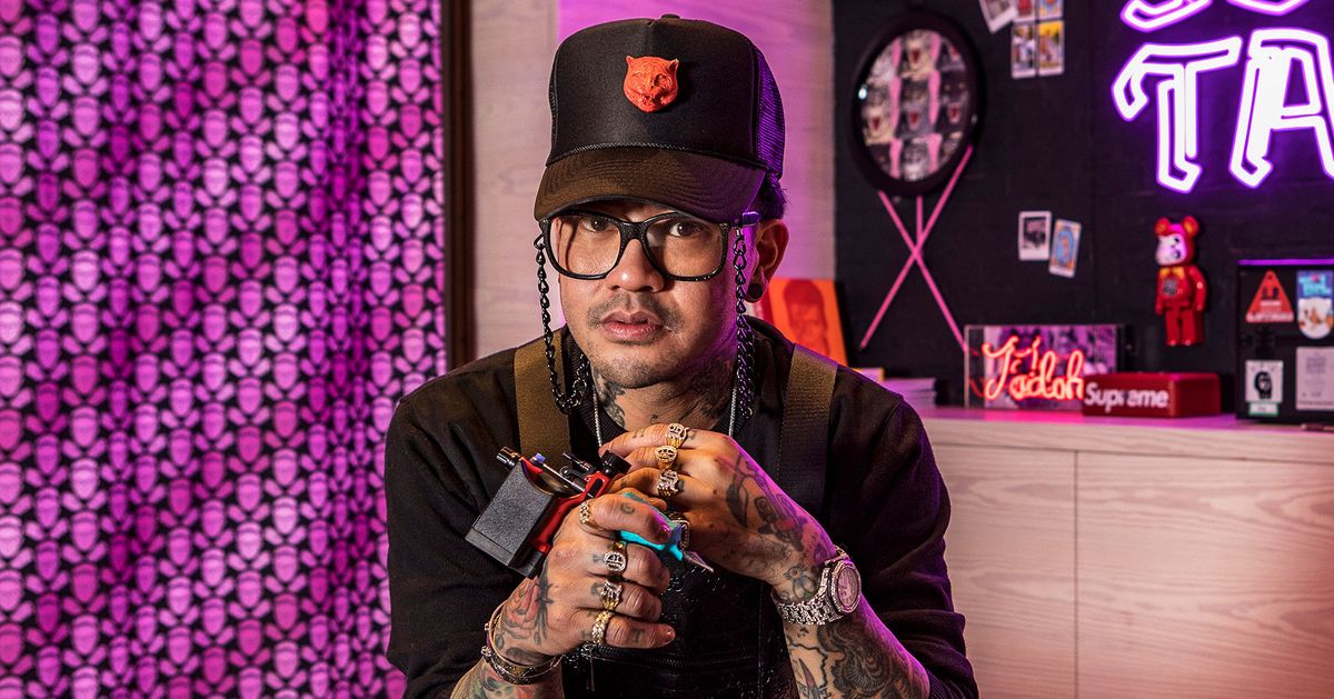 Inside Tattoo Artist JonBoy's Teeny-Tiny Tattoo Temple