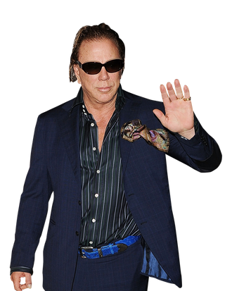 mickey rourke dressed down