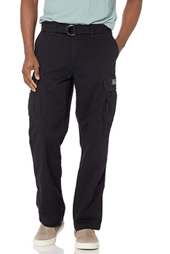 Unionbay Men’s Survivor IV Relaxed-Fit Cargo Pants (Black)