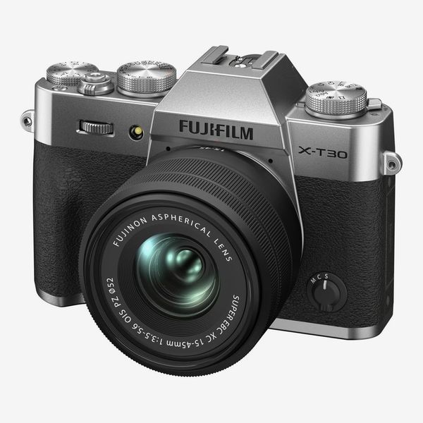 FUJIFILM X-T30 II Mirrorless Camera with XC 15-45mm OIS PZ Lens (Silver)