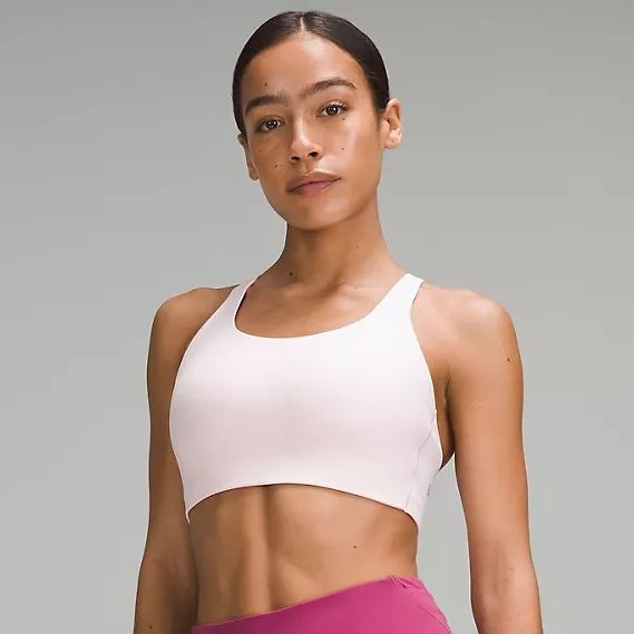 Lululemon Energy Bra High Support - Batido de fresa