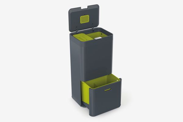 Joseph Joseph 30002 Intelligent Waste Totem Kitchen Trash Can and Recycle Bin Unit with Compost Bin