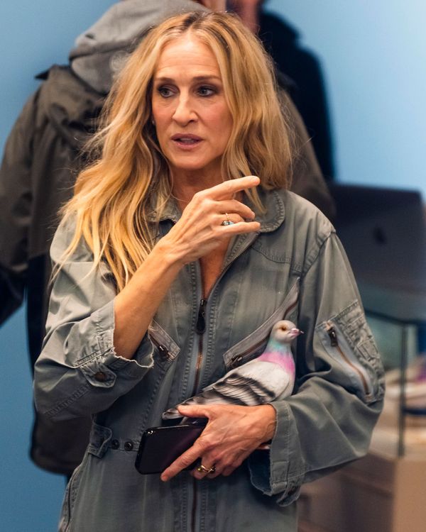 Sarah Jessica Parker Carries $890 Pigeon Purse on 'And Just Like That