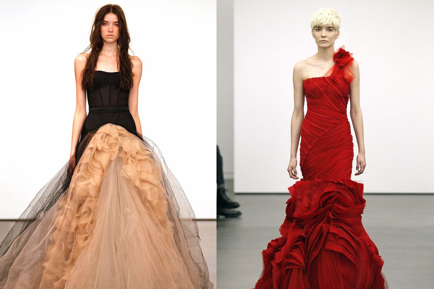 Vera Wang Sees Red for Spring 2013 Brides