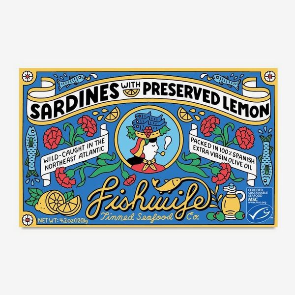 Fishwife Sardines with Preserved Lemon