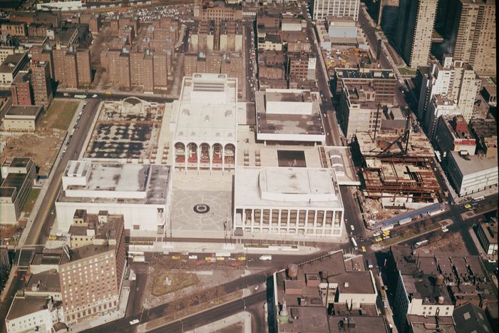 Lincoln Center Under Construction