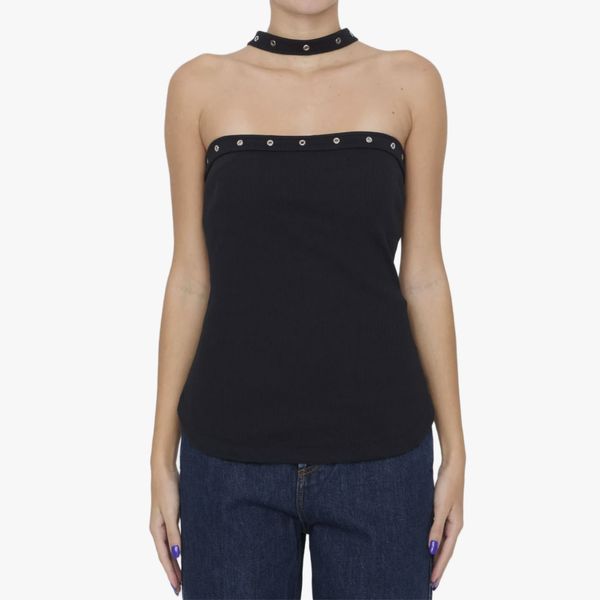 The Attico Halter Neck Top