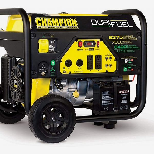 Champion 7500-Watt Dual Fuel Portable Generator