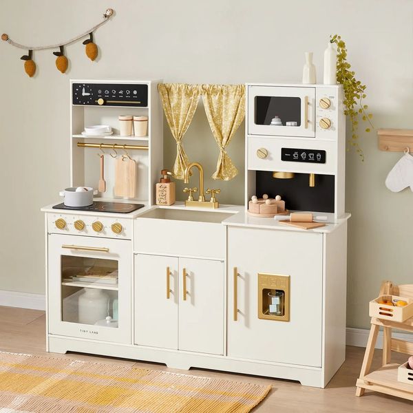 Tiny Land Iconic Wooden Play Kitchen