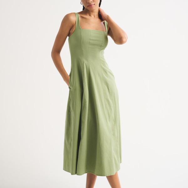 Abercrombie & Fitch Mila Midi Dress