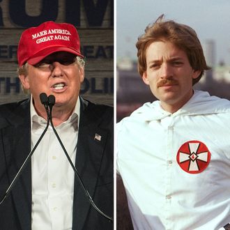 Donald Trump and David Duke