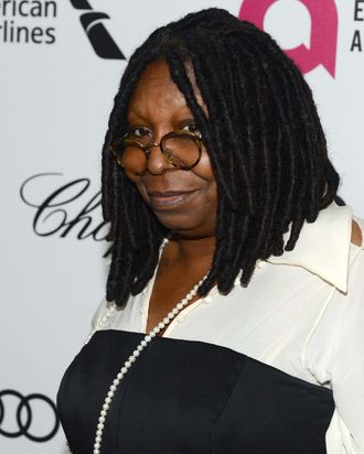 Actress Whoopi Goldberg attends the 22nd Annual Elton John AIDS Foundation's Oscar Viewing Party on March 2, 2014 in Los Angeles, California.