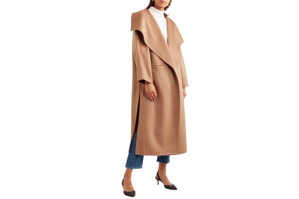 Totême Annecy Oversized Wool and Cashmere-blend Coat