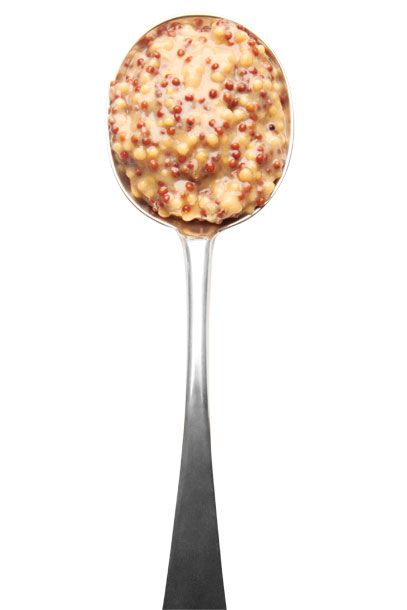 Tin Dizdarevic在Tom Colicchio等厨师手下训练了几年。此后，他离开了餐饮业，但现在把自己的技能用于一个副业:锡芥末。这种调味品比其温和的全谷物同类更有个性，但巧妙地避免了强烈的第戎味道。谷物新鲜脆爽，不像鱼子酱，也不像流行摇滚，这取决于你的口味。10盎司8美元。公寓地址:弗拉特布什大道228号，卑尔根街，公园坡;718-783-1250。