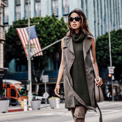 11 Ways to Wear a Sleeveless Turtleneck