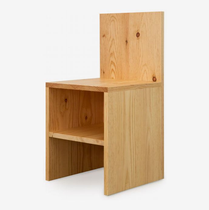 Donald Judd Furniture Front Shelf Chair 84